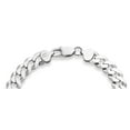 thumbnail image 4 of Miabella 925 Sterling Silver Italian Solid 9mm Diamond-Cut Cuban Link Curb Chain Bracelet for Men, Made in Italy (9 Inches), 4 of 6
