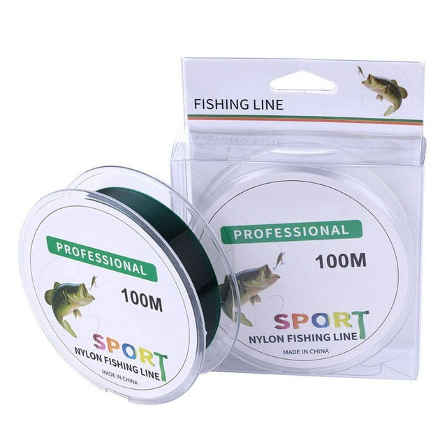 100M Ligne de Pêche de la Carpe de Basse Carpe de Pêche Usure Résistant Câble de Pêche en Nylon DIY Fil de Canne à Pêche Monofilament Cordon de Poisson