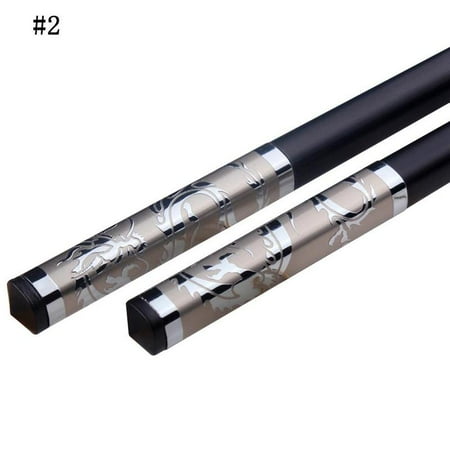 

1 Pair Household Chopsticks Tableware Alloy black chopsticks Style H6V8 X8I0