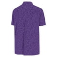 thumbnail image 3 of Men's Antigua Purple Baltimore Ravens Lush Polo, 3 of 3