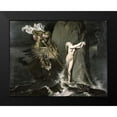 thumbnail image 2 of Ingres, Jean Auguste Dominique 18x15 Black Modern Framed Museum Art Print Titled - Angelica Saved by Ruggiero, 2 of 5