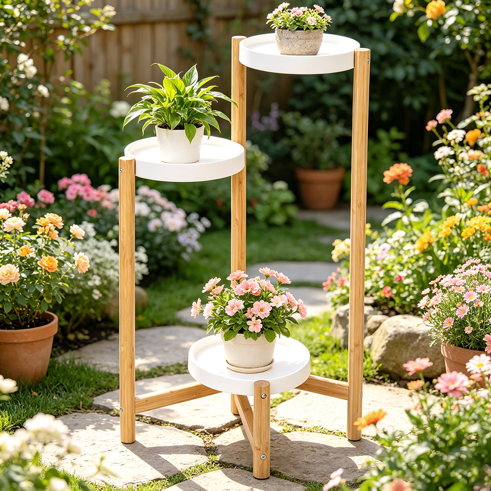 多肉植 物植物棚 植物台座 WHITE WHALE STAND No.001