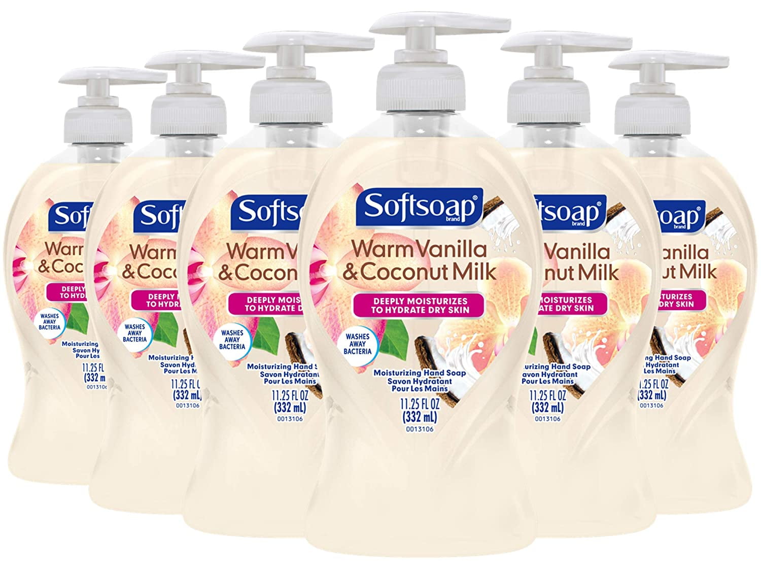 Softsoap Deeply Moisturizing Liquid Hand Soap Pump, Warm Vanilla