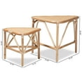 thumbnail image 7 of bali & pari Jayden Rattan BOHO End Table, Natural Brown, 7 of 7