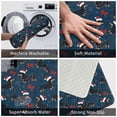 thumbnail image 4 of Bingfone Christmas Dachshund Door Mat 16"x24" Front Entrance Non-Slip Low Profile Washable for Entryway, 4 of 7