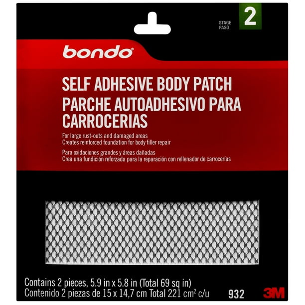 Bondo Self Adhesive Body Patch 932srp 2 Pack Walmart Com Walmart Com Bondo Self Adhesive Body Patch 932srp 2 Pack Walmart Com Walmart Com