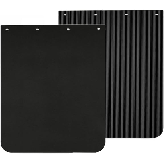 MRY 24" x 30" Mud Flaps for Semi Trucks 1/5" Thick, Universal Mudflaps Semi Trucks 2 Pack