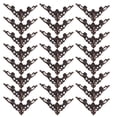 thumbnail image 1 of 24X Metal Decorative Corner Edge Protectors for Books Photo Frames Jewelry Boxes, 1 of 8