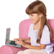Disney Princess Style Collection Pink Pretend Laptop with Play Earbuds 5 Ways to Play