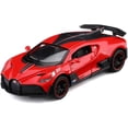 thumbnail image 1 of Coche de juguete fundido a presión, modelo de aleación de zinc, coche de juguete extraíble, escala 1/32 - Regalo para niños pequeños, niños y niñas (rojo), 1 of 5