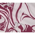 thumbnail image 5 of oneOone Tissu Flex Coton Bordeaux Abstrait Matériel de Robe Tissu Imprimé Tissu au Mètre 40 Pouces de Large, 5 of 5