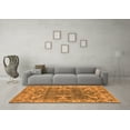thumbnail image 3 of Ahgly Company Indoor Rectangle Oriental Orange Industrial Area Rugs, 3' x 5', 3 of 4