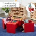 thumbnail image 6 of Early Childhood Resources ELR-14430-RD Tri-Me Adaptable Kids Chair, Red, 6 of 9
