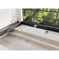 thumbnail image 3 of Kingston Brass VTPN673219T 67-Inch Acrylic Rectangular Drop-In Tub with Anti-Skid Surface in Glossy White, 3 of 7