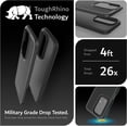 thumbnail image 3 of TUDIA MergeGrip Honor 200 Lite Case 5G Dual Layer Heavy Duty Shockproof  - Matte Black, 3 of 7