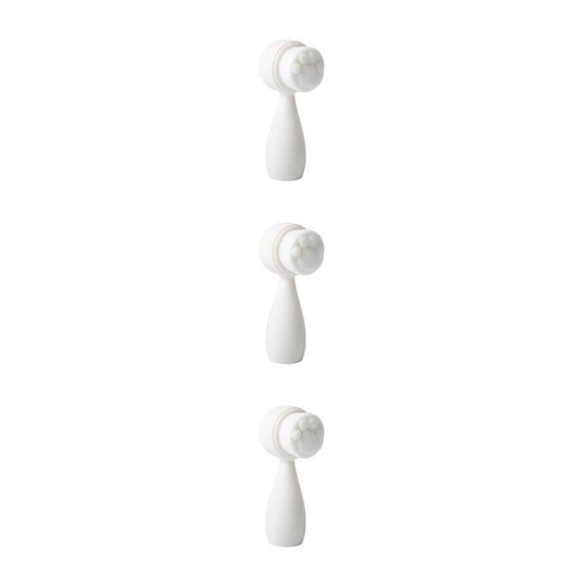 Vogacara Cepillos de limpieza facial manual Cuidado de la piel Espinilla Poros Exfoliante Regalos Salón profesional Viaje Blanco Tipo 3 Type1 NO1 Vogacara CBP273391