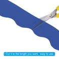 thumbnail image 4 of Uxcell 2.24" x 32.8Ft Bulletin Board Border,Scalloped Trim Strips Wall Decor, Blue, 4 of 6
