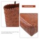 thumbnail image 4 of Bolso de mano para mujer, tejido a mano, para playa, con asa tejida para picnic, 4 of 6