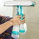 thumbnail image 5 of Escobilla de goma para ventana de microfibra con pulverizador 4 en 1, limpiador con botella pulverizadora de agua para vidrio de ducha interior y exterior e incluso para su coche, 5 of 9