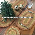 thumbnail image 3 of Homespice - Azalea Jute Table Runners 36 Inches Long, a Textured Table Runner to Use as a Dinner Table Runner - Durable, Tightly Stitched, and Lays Flat - Hand Braided Oval Table Runner, 11x36 Inches, 3 of 9
