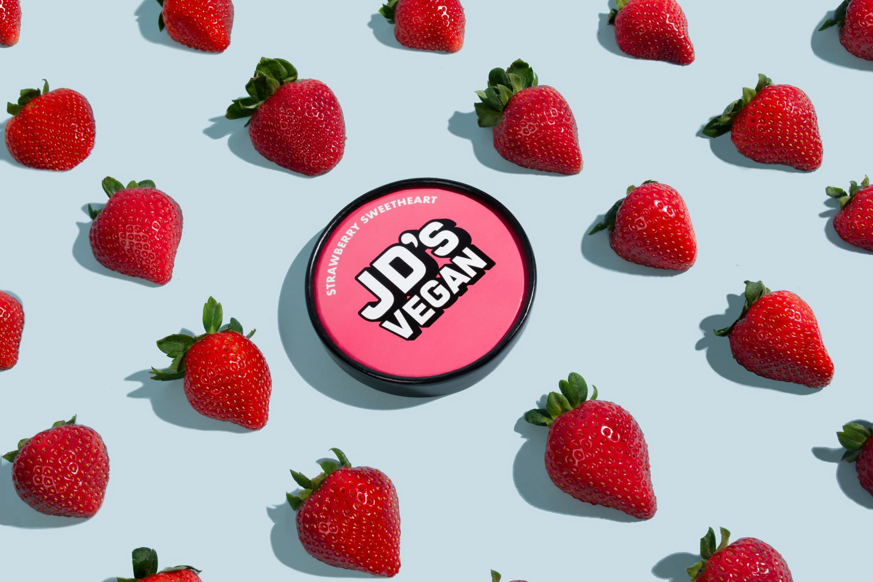 JD's Vegan Strawberry Sweetheart Ice Cream, Pint - image 5 of 10