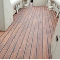 thumbnail image 4 of G-Floor Outdoor & Marine Vinyl Boat Flooring - 8.5' x 10' - Teak & Dark Holly, 4 of 6