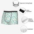 thumbnail image 5 of Kdxio Men's Boxer Briefs with Daisy Floral A Print - Comfortable and Breathable Underwear for Everyday Wear, 5 of 7