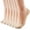 6 Pairs Nude, variant on 3-9 Pairs No Show Socks Women Nylon Ultra Low Cut Non-Slip Thin Liner Socks Invisible Hidden Socks for Flats