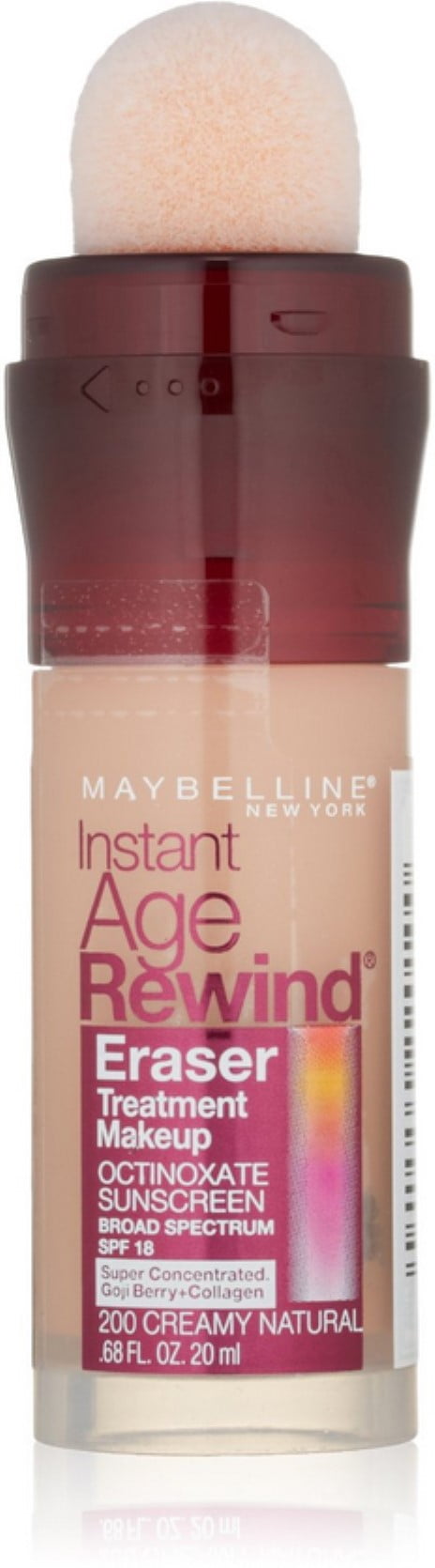 Maybelline New York Instant Age Rewind, Eraser Treatment Makeup, Creamy Natural [200] 0.68 oz