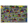 thumbnail image 1 of Fun Rugs Rectangle Multi-Colored Driving Time Nylon Kids Rug, 1 of 2