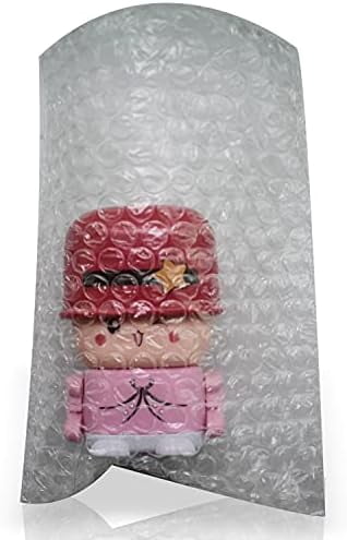200Pcs Bubble Out Bags&Pouches, 6"x8" Clear Bubble Pouches Wrap Bag, Double Walled Bubble Cushioning Bags for Moving and Storage, Shipping and Packing Supplies for Dishes Glasses Plates