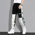 thumbnail image 2 of Pantalones cargo para hombre, pantalones de jogging apilados para hombre, ropa ajustada de color caqui Y2k, novedad en ropa de lujo de corte regular, moda tecnológica, Harajuku Emo, 2 of 4
