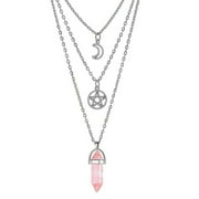 STAOEDU Layering Necklaces For Women Necklace Set, Cuban Link, Snake Chain, Twisted Rope and Twisted Chain, Trendy Layering Necklace