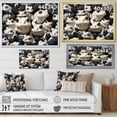 thumbnail image 4 of Designart "Monochrome Pop Art Frogs" Frogs & Toads Floater Framed Canvas Art Print, 4 of 5