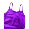 thumbnail image 7 of renvena Kids Little Girls' Cami Shiny Metallic Active Vest Tops for Modern Dance Sports Tee Shirt Performance Costume, 7 of 7