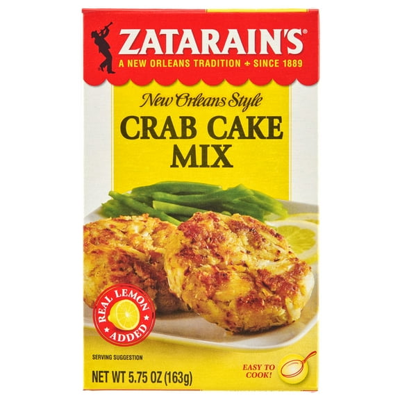 Zatarain's Crab Cake Mix, 5.75 oz Box