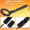 thumbnail image 2 of Foldable Handheld Metal Detector, Portable 360° Scanning Metal Tool with LCD Display and 3 Adjustable Modes High Sensitivity Lightweight Metal Detector, for Finding Gold and Sliver Rings, 2 of 8