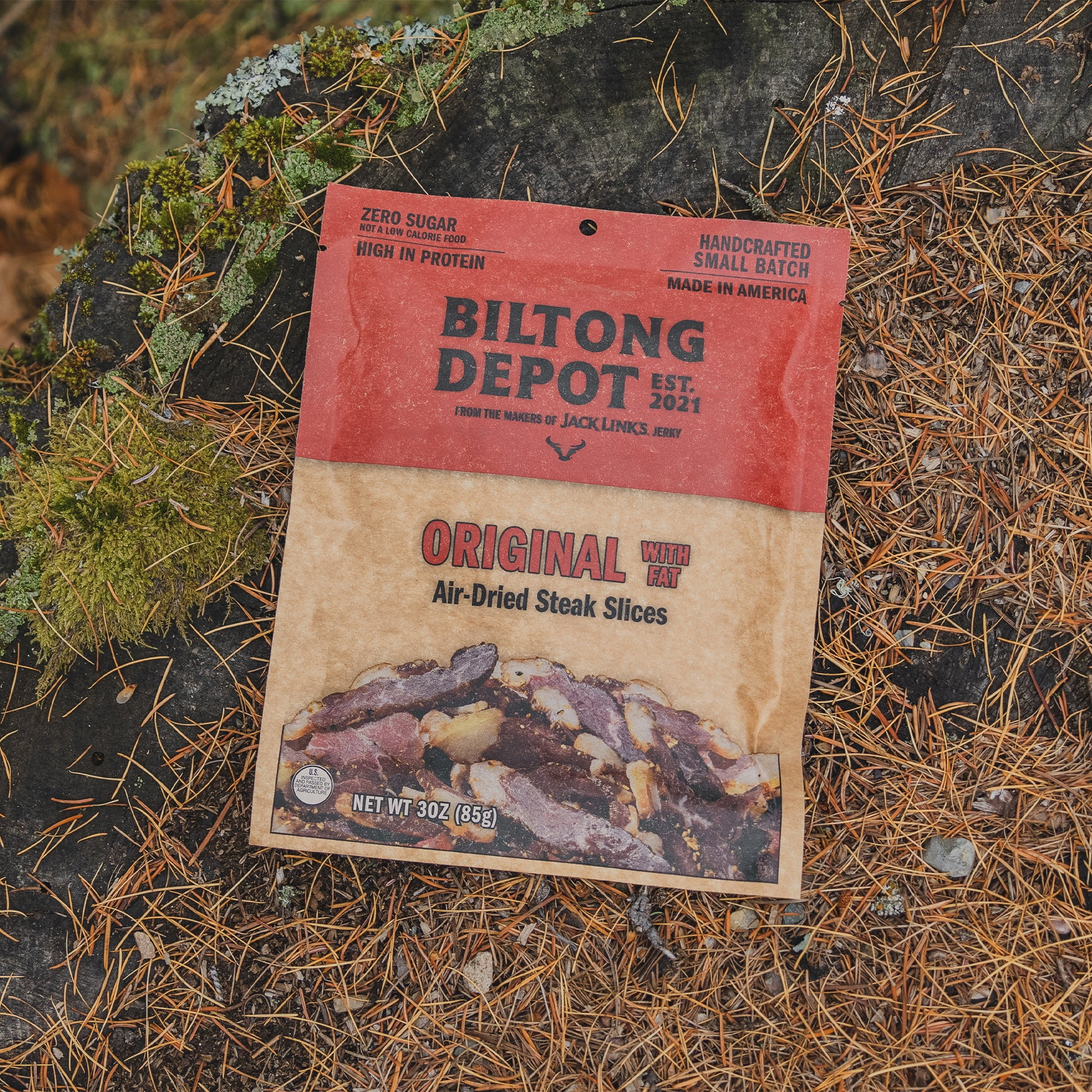 Biltong Depot Ultimate Carnivore Variety Pack (3oz, pack of 7): High Protein Snacks, No Sugar, Natural Dried Beef Jerky & Beef sticks