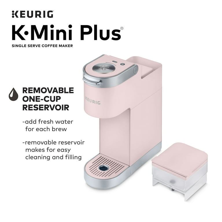Keurig K Mini Plus Single Serve K Cup Pod Coffee Brewer Dusty Rose Walmart
