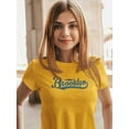 thumbnail image 2 of Brooklyn Sport Style T-Shirt Women -Image by Shutterstock, Female Small, 2 of 4