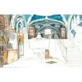 thumbnail image 3 of Martinus Rørbye 24x17 Black Modern Framed Museum Art Print Titled - The Interior of the Monastery S. Benedetto in Subiaco (1835 - 1836), 3 of 5