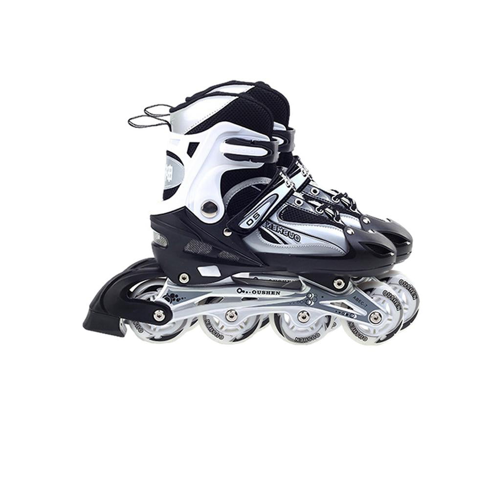 Roller Blades Adult or Kid Breathable Outdoor\ Details about   Adjustable Inline Skates 