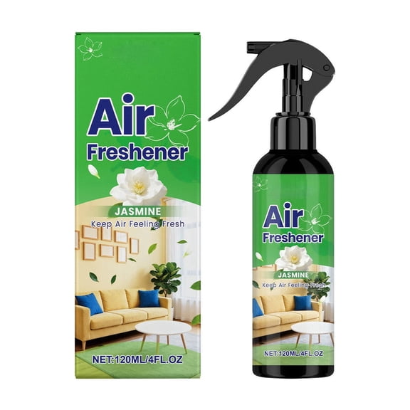 4oz Jasmine Air Freshener Natural Fragrance Room Deodorizer for Home Office Car Indoor Outdoor Long-Lasting Freshness