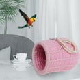 thumbnail image 4 of Lindo invierno cálido pájaro nido jaula juguete colgante hamaca transpirable Zulema  Cama Hamaca Loro, 4 of 7