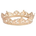 thumbnail image 1 of 1Pc Metal Men Queen Tiara Performance Tiara Male Female Universal Prince Tiara, 1 of 7