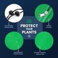 thumbnail image 6 of SCRUBIT Plant Covers, Freeze Protection Frost Cloth, Non-Woven Fabric, 78 x 94 in, Green, 1 Pack, 6 of 6
