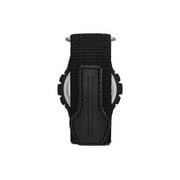 GEORGE Mens Digital Watch:Black Case, Positive Display, Nylon Fastwrap Strap (FMDOGE013)