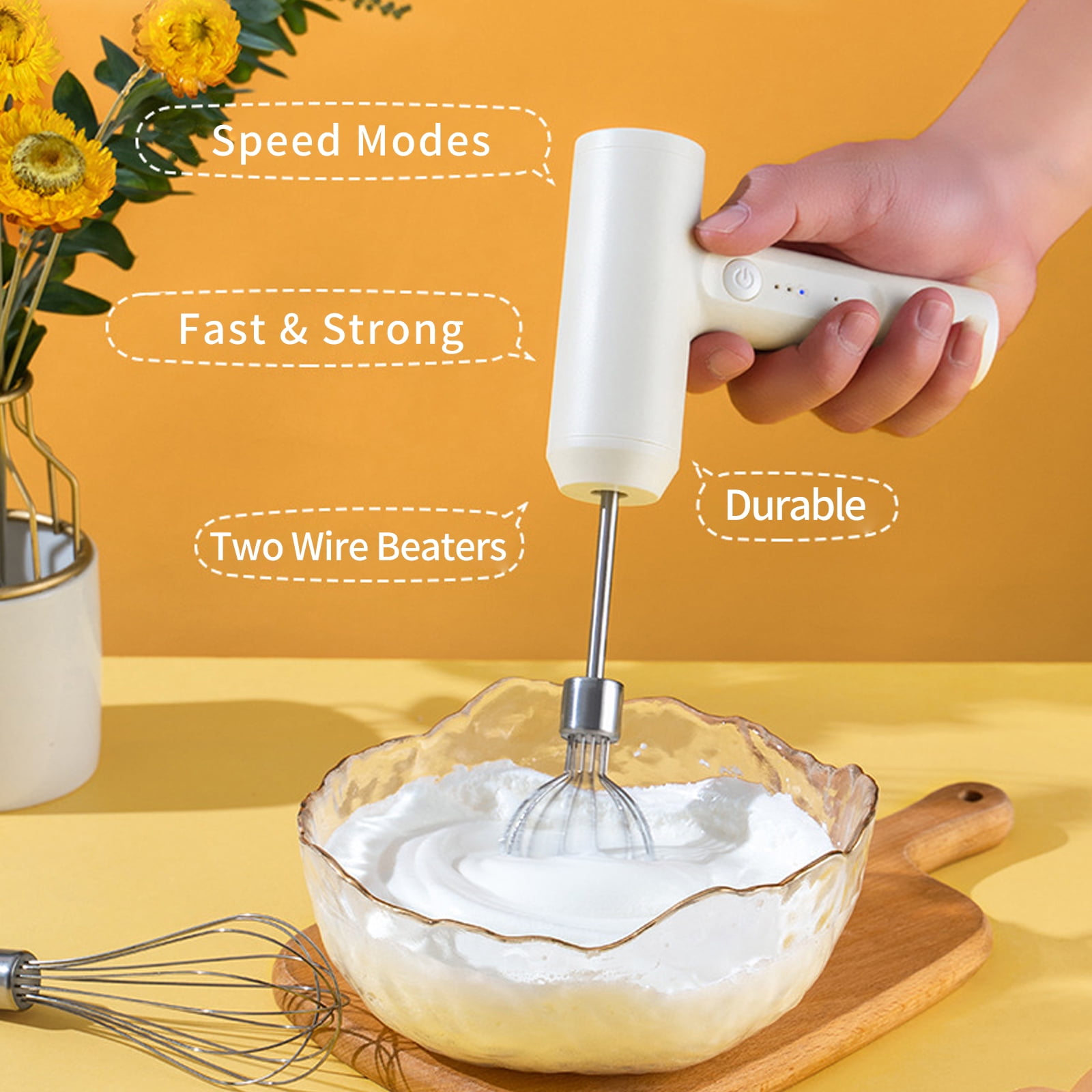 Dual-Whisk Handheld Egg Beater, 1 - Fry's Food Stores