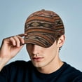 thumbnail image 6 of Hippie Retro Baseball Cap - Adjustable Unisex Outdoor Hat, 6 of 7