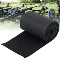 12Inch × 13Ft Premium Boat Trailer Bunk Carpet,25oz Black Boat Marine Carpet Roll,1/5 Inch Thick Boat Carpet for Boats,Boat Bunk,Trailer,Jet Ski Ramps